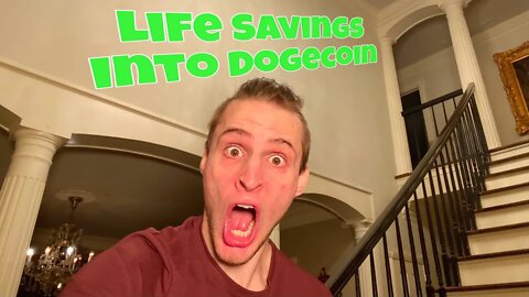 Keemstar ENTIRE Life Savings into DogeCoin ⚠️