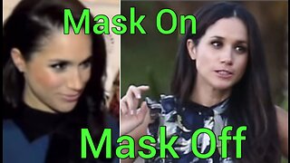 Mask On…Mask Off 🫣 #MeghanMarkle