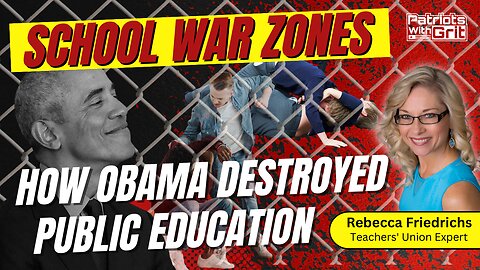 School War Zones: How Obama Destroyed Education | Rebecca Friedrichs