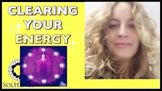 Meditation CLEANSE YOUR BIO FIELD WITH CHRIST LIGHT AND THE VIOLET FLAME + earth energy meditation