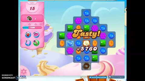 Candy Crush Level 1391 Audio Talkthrough, 3 Stars 0 Boosters