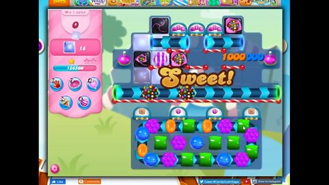 Candy Crush Level 3658 Talkthrough, 26 Moves 0 Boosters