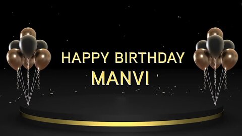 Wish you a very Happy Birthday Manvi