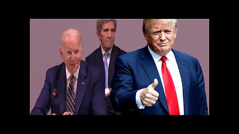 WATCH: BIDEN AND KERRY TRASH TRUMP AT CLIMATE SUMMIT. LOW CLASS AND UNPATRIOTIC GHOULS. SHAME SHAME