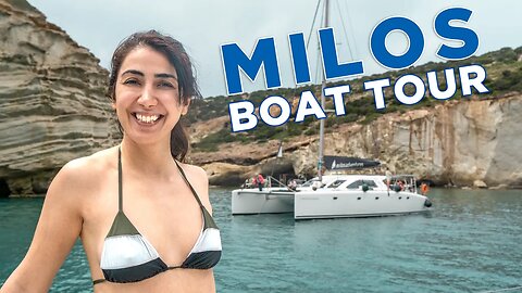 Sailing around Milos, Greek PARADISE Island