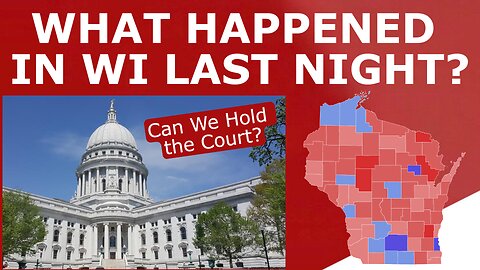 WISCONSIN PRIMARY ANALYSIS! - Will Conservatives HOLD the State Supreme Court in April?