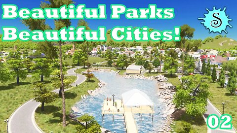Beautiful PARKS and MONEYMAKING with industry! | Cities Skylines | Welcome to Odyssey!