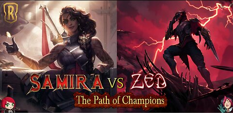 Samira vs Zed | Legends of Runeterra