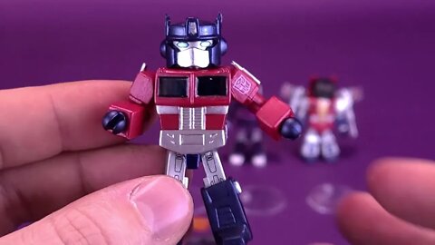 Diamond Select Toys Transformers Minimates Series 1 Box Set Metallic Version @The Review Spot