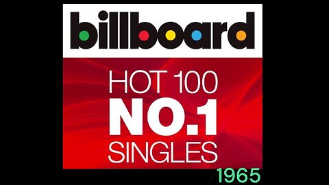 The USA Billboard number ones of 1965