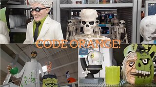 AT HOME Mad Scientist theme and new decor for Halloween 2023! #walkthrough #halloween