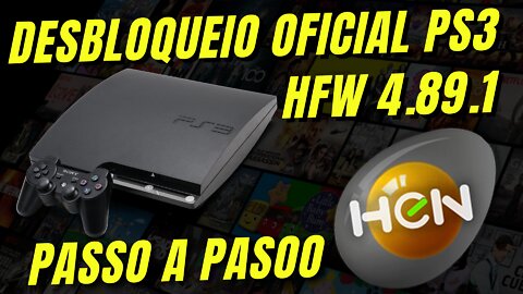 Desbloqueio oficial HFW 4.89.1 PASSO A PASSO