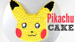 Pokemon pikachu cake