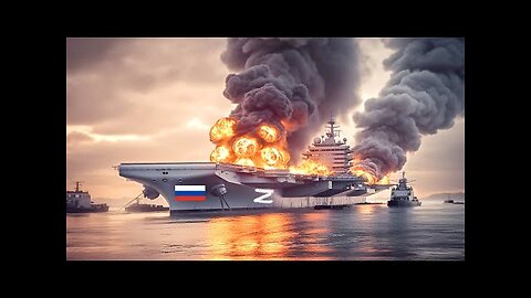 RUSSIA PROMISES WORLD WORLD III BECAUSE OF THIS! US Air Force destroyed Russian Aircraft Carrier