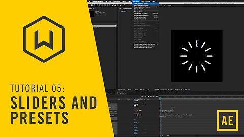 Using Sliders to Make Customizable Presets in After Effects