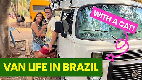 Gringo surprised at Kombi Van Life in Brazil | (Gringo surpreso com A Casa na Kombi do Brasil)