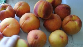 Spiced Peaches | Water Bath Canning