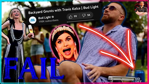 Bud Light HATES MEN! New Ad With Travis Kelce DOUBLES DOWN on Misandry as Sales HIT NEW LOWS!
