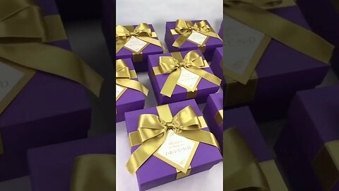 Beautiful Custom Gift Boxes for Your Brand🎁 #shorts #packaging #gifts #giftbox #tiktok #fyp #brand