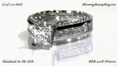 BBR 411 E Princess By BloomingBeautyRing.com