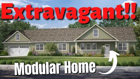 One Of The Nicest Modulars Home On The Market | All New Modular Home Tour