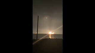 Falcon 9 night launch