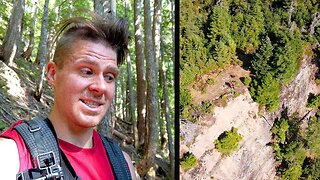 How to Scramble Down a Mountain (Steep Forest)