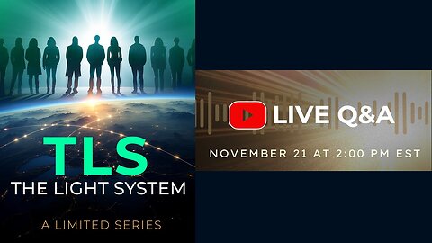 UNIFYD TV | THE LIGHT SYSTEM Series | LIVE Q&A | November 21 at 2:00 PM EST