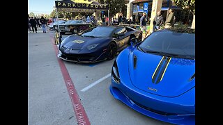 Lamborghini's! Cars and Coffee Plano TX!