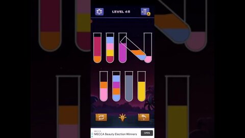 Water Sort Puzzle Level 48