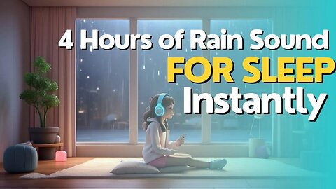 Insomnia Buster Heavy Rain and Thunderstorm Sleep Sound | Rain with Thunder Sounds - Sleep Well Soon