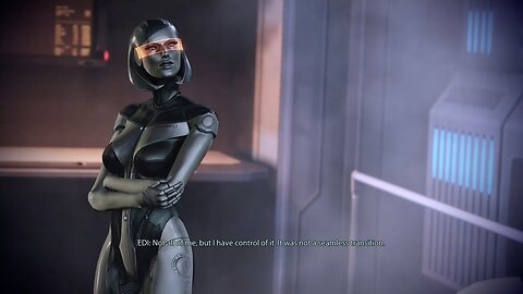 EDI's New Body - Mass Effect: Legendary Edition Game Clip