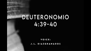 Deuteronomio 4:39-40