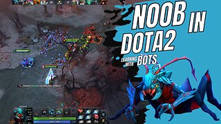 Noob em Dota 2 - Aprendendo a jogar contra bots - Weaver