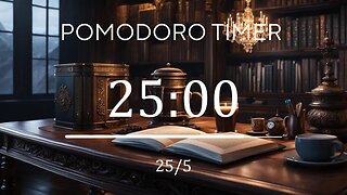 25/5 Pomodoro Technique 🕯️ Lofi + Frequency for Relaxing, Studying and Working 🕯️