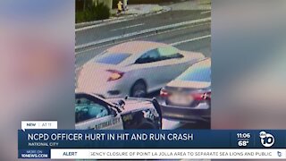 National City police officer hurt in hit-and-run