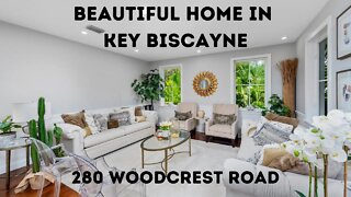 280 Woodcrest Road, Key Biscayne, FL presented by Brigitte Nachtigall
