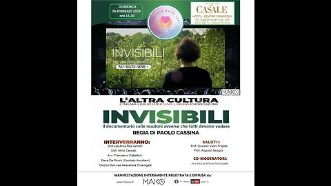 INVISIBILI ad Ascoli Piceno 26.2.2023 video su mako tv Italia