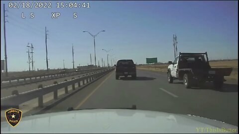 Lubbock PD releases dashcam video of car that 'lost brakes'