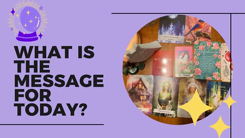 What Message Do You Need To Hear? 🔮 Oracle/ Tarot Reading