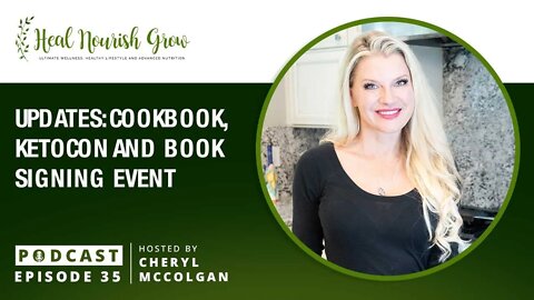 Updates: Cookbook, KetoCon and Book Signing Event