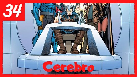 Cerebro o Cerebra | X-Men (Profesor Charles Xavier) | Guía Definitiva De Marvel #34