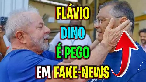 Flávio Dino é pego em FAKE-NEWS