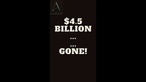 $4.5 Billion Goes Missing | What Happened? #shorts