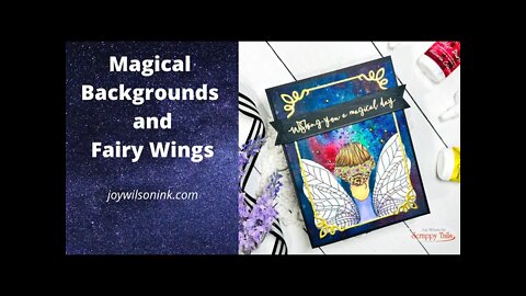 Magical Backgrounds and Fairy Wings