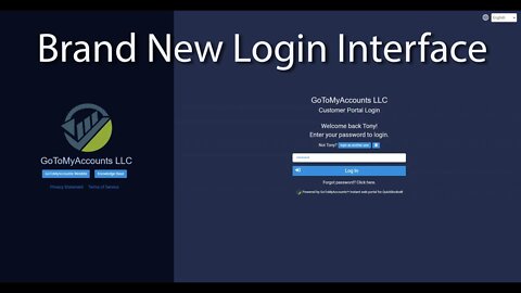 New Updates: Login page and Authentication Methods