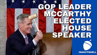 KEVIN MCCARTHY ELECTED HOUSE SPEAKER