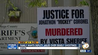Family wants Sheriff's Deputy jailed over deadly shootings