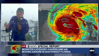 Hurricane Ian begins to make landfall in Florida