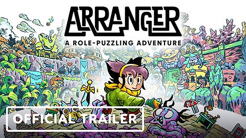 Arranger: A Role-Puzzling Adventure - Official Release Date Trailer | Day of the Devs 2024